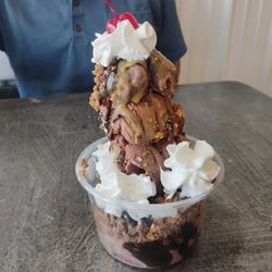 Prohaska's Oh Sugar - Peanut butter cup sundae with PB cup ice cream $8.00 July 2025