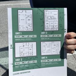Greenfield Apartments - Apartment floor plans