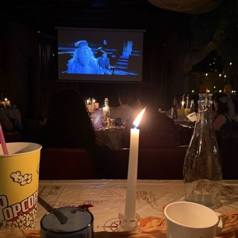 Hamp & Harry’s - Movie night in the upstairs venue! - Cocktail Bars Near Me - Marietta, Georgia