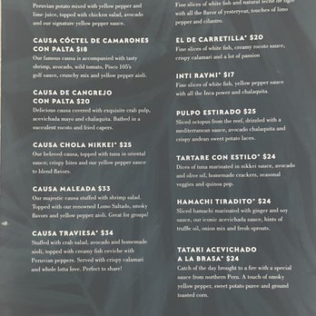 CVI.CHE 105 - Menu - appetizers - Seafood Near Me - Miami Beach, Florida CVI.CHE 105 - Menu - appetizers - Seafood Near Me - Miami Beach, Florida
