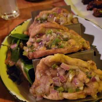 Omar's Kitchen and Rum Bar - The most amazing Doubles. - Caribbean Near Me - New York, New York