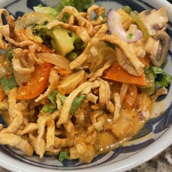 Thai Tea Asian Fusion Cafe - Kao Soy Curry vegetarian - Thai Near Me - Irving, Texas Thai Tea Asian Fusion Cafe - Kao Soy Curry vegetarian - Thai Near Me - Irving, Texas