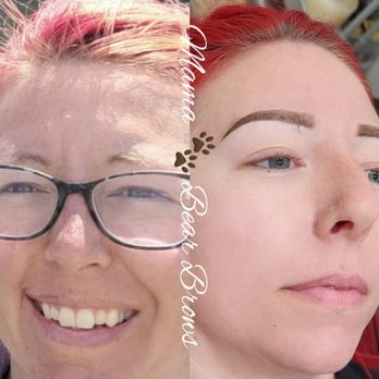 Mama Bear Brows - Beautiful powder brow - Tattoo Near Me - Tehachapi, California