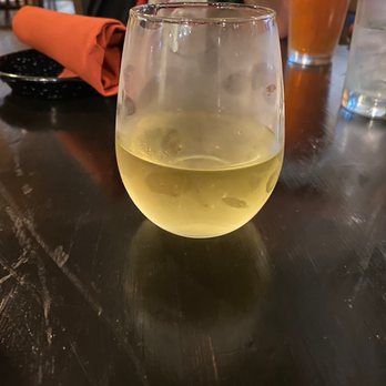 Debajo Tapas ABQ - Wine served in chilled glass - Spanish Near Me - Albuquerque, New Mexico