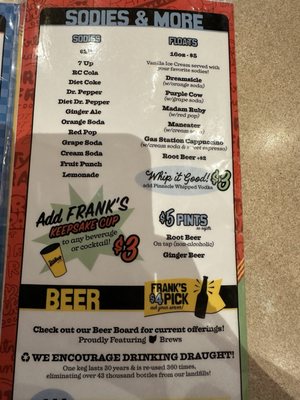 Menu photo 3 Dirty Frank's Hot Dog Palace Columbus, OH Menu photo 3 Dirty Frank's Hot Dog Palace Columbus, OH