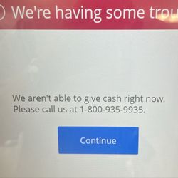 Chase Bank - ATM Cash Withdrawal Not Working