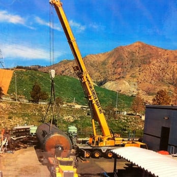 Smith Brother's Crane Rental - Lifting a tank - Crane Services Near Me - Gardena, California Smith Brother's Crane Rental - Lifting a tank - Crane Services Near Me - Gardena, California