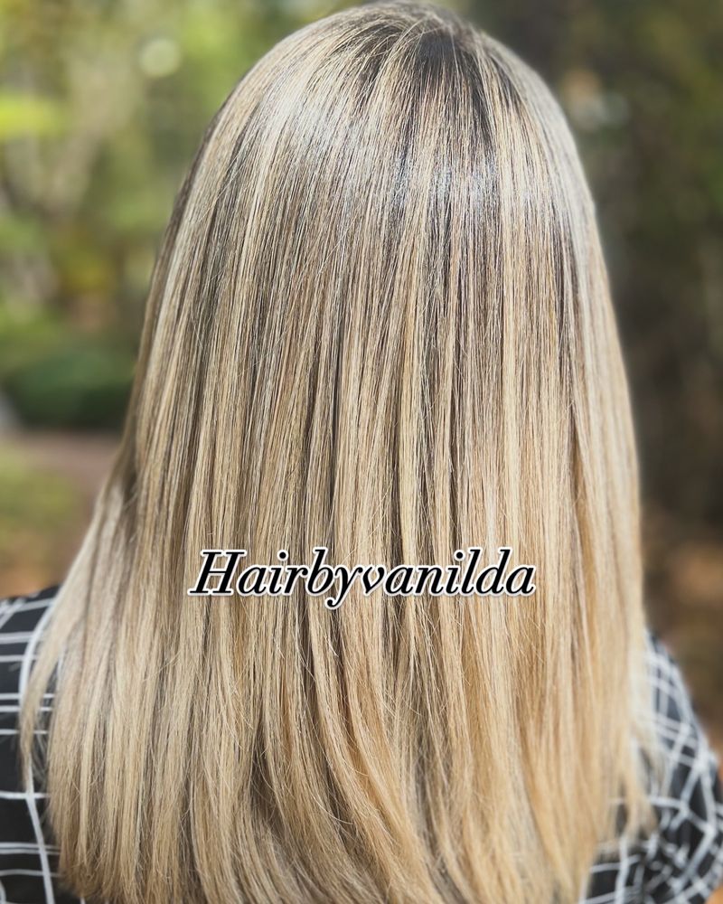 Hair By Vanilda Logo