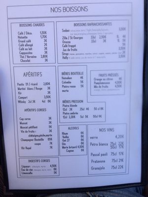 Menu photo 2 Pizzeria le Royal Bonifacio, 2A Menu photo 2 Pizzeria le Royal Bonifacio, 2A