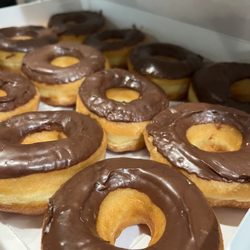 Donut Palace - Dozen chocolate donuts