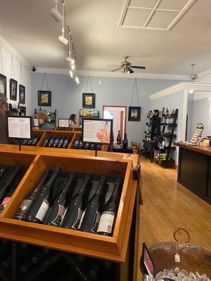 August Hill Winery Tasting Room by null