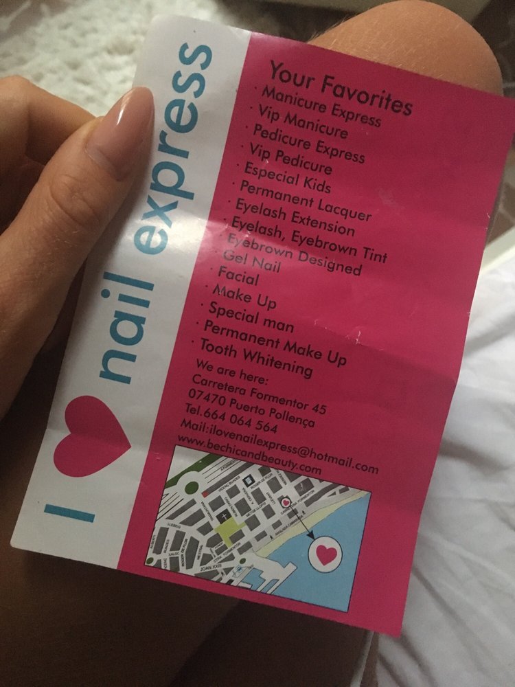 I LOVE NAIL EXPRESS Carrer de Formentor, Loiret, Pollença, Balears, Spain Nail Salons