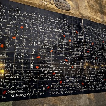 Le Mur des je t'Aime - Parks Near Me - Paris, 75 Le Mur des je t'Aime - Parks Near Me - Paris, 75