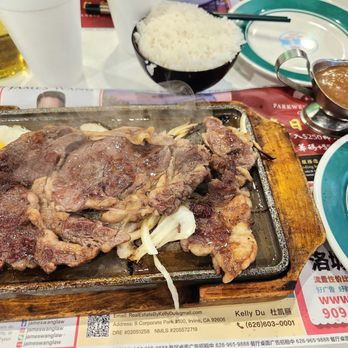Hong Kong Cafe - Steak + fried rice ftw - Hong Kong Style Cafe Near Me - Walnut, California