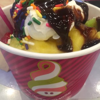 Menchie's Frozen Yogurt - Healthy fruit goes best with whipped cream, sprinkles, and hot fudge galore. - Ice Cream & Frozen Yogurt Near Me - Warren, Michigan Menchie's Frozen Yogurt - Healthy fruit goes best with whipped cream, sprinkles, and hot fudge galore. - Ice Cream & Frozen Yogurt Near Me - Warren, Michigan