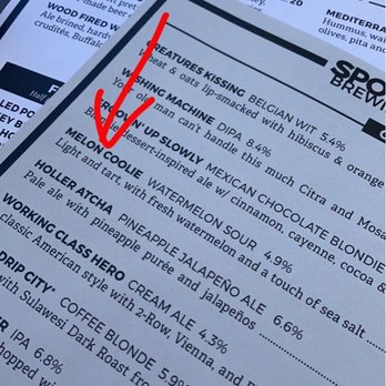 Spoonwood Brewing - Part of rotating beers on tap - Pizza Near Me - Pittsburgh, Pennsylvania