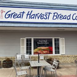 Great Harvest Bread Company - Outside seating area.