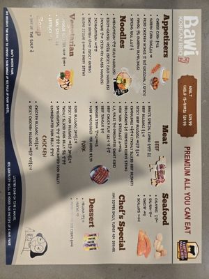 Menu photo 8 Bawi Korean BBQ Mequon, WI Menu photo 8 Bawi Korean BBQ Mequon, WI