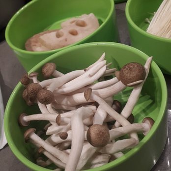 Side By Side Hotpot - Mushrooms - Do-It-Yourself Food Near Me - Markham, Ontario