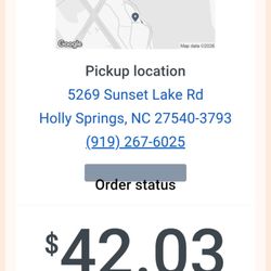 As you can see the estimated time said July 3, 1:45pm.