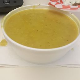 Lentil Soup instead of  fries.
