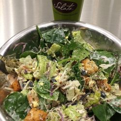 Small salad. Typically, it's plenty.