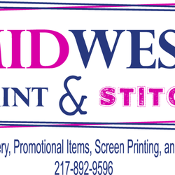 Midwest Print & Stitch - We do embroidery, screen printing, promotional items, custom uniforms, and Frost Buddies.