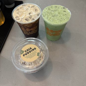 House Roots Coffee - iced matcha w almond milk + cold brew - Bakeries Near Me - Chatsworth, California House Roots Coffee - iced matcha w almond milk + cold brew - Bakeries Near Me - Chatsworth, California