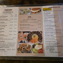 Lotus Dumpling House - Food menu