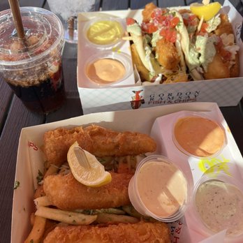 Gordon Ramsay Fish & Chips - Fish and chip combo (upgraded to dirty fries), Fishwich Combo - Fish & Chips Near Me - Washington, DC, District of Columbia