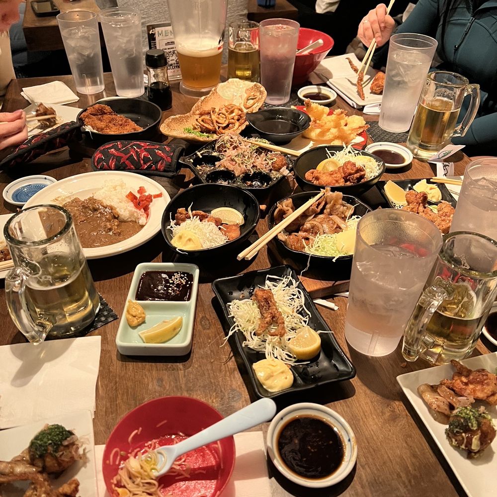 Mr Max - Our table filled with food - Sushi Bars Near Me - Irving, Texas Mr Max - Our table filled with food - Sushi Bars Near Me - Irving, Texas