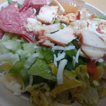 Firehouse Subs - Italian Salad with Chicken - Sandwiches Near Me - Austin, Texas