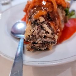 Pig Heaven - Crispy Whole Sea Bass With Chef Special Sauce. Probably the weakest dish as the sauce was too sweet but fine