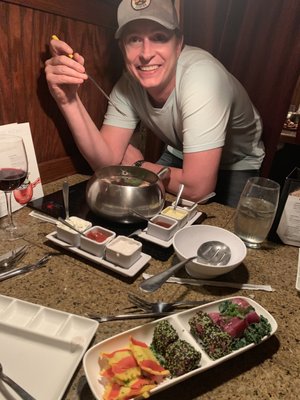 Photo of The Melting Pot - Coral Springs, FL, US. The main course pot fun!