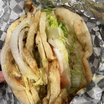 El Greco Grill - Chicken Souvlaki Pita Wrap - Greek Near Me - Campbell, California