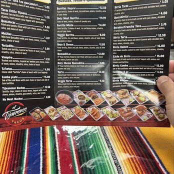 El TIjuanense - Menú - Tacos Near Me - Los Angeles, California