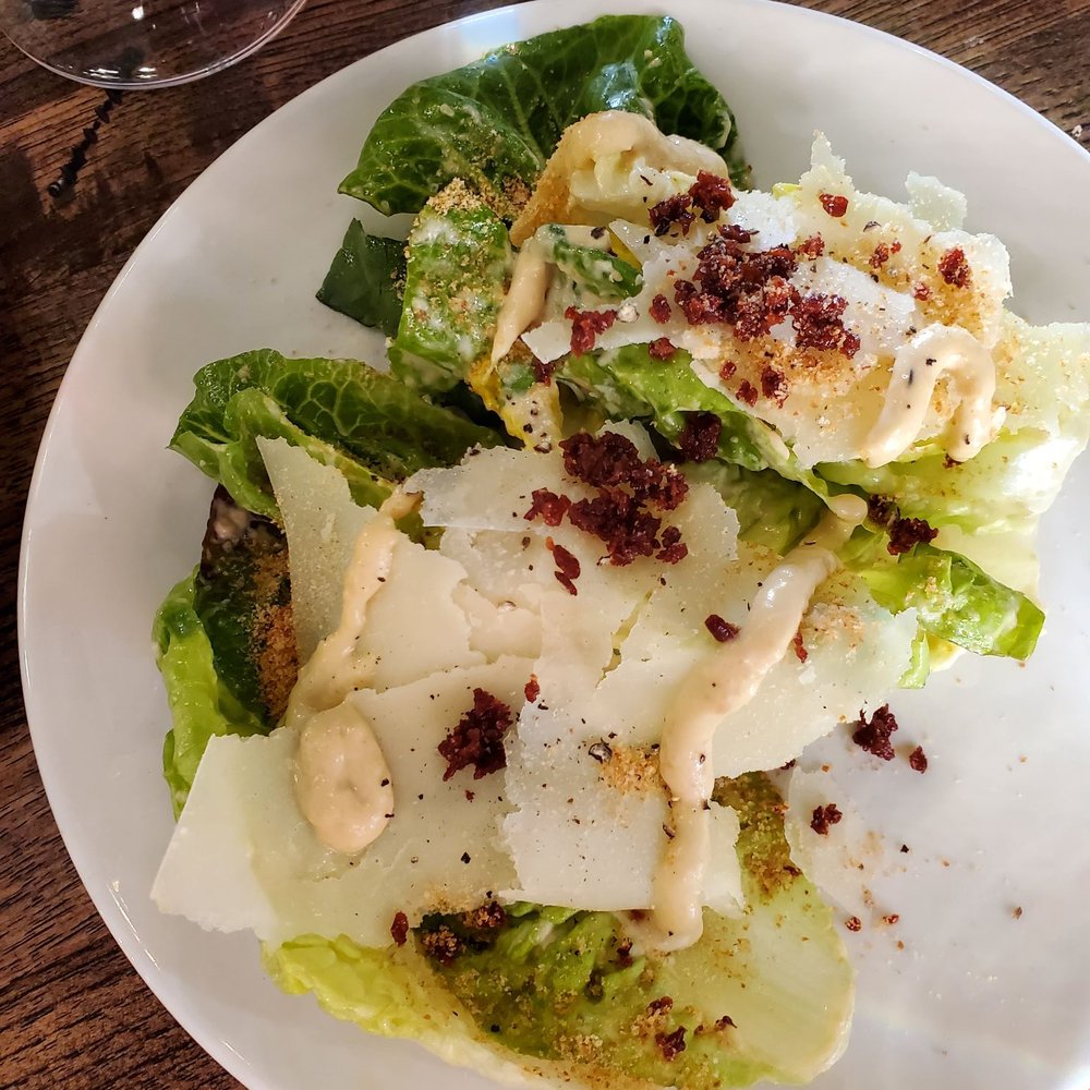 Epulo Bistro - Gem leaf salad - Modern European Near Me - Edmonds, Washington Epulo Bistro - Gem leaf salad - Modern European Near Me - Edmonds, Washington