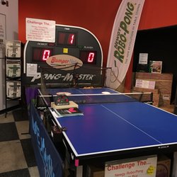 BumperNets - Our Ping Pong Robot is a very popular game! Can you beat the robot?