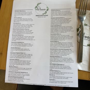 Bloom - Menu 2/2 - American Near Me - Santa Clara, California Bloom - Menu 2/2 - American Near Me - Santa Clara, California