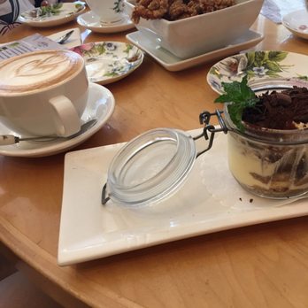 Prince Tea House - Tiramisu and caramel latte - Desserts Near Me - Brooklyn, New York