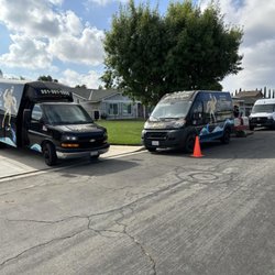 RD Plumbing and Rooter - Work trucks