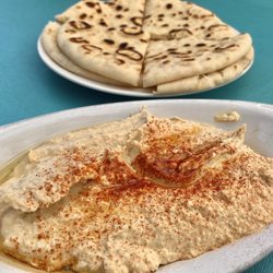 Shandiz Bar & Grill - Hummus and Pita Bread