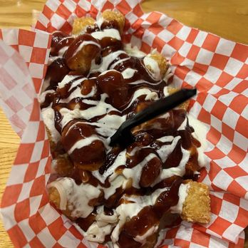 Kikis Chicken Place - BBQ Style (BBQ and Ranch) Tots - Chicken Wings Near Me - Dixon, California Kikis Chicken Place - BBQ Style (BBQ and Ranch) Tots - Chicken Wings Near Me - Dixon, California