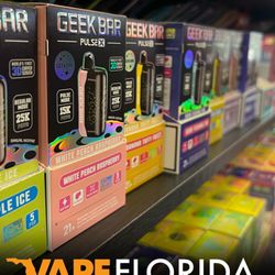 Vape Florida - HUGE RE-STOCK of GEEK BAR PLUSE & PULSE X!