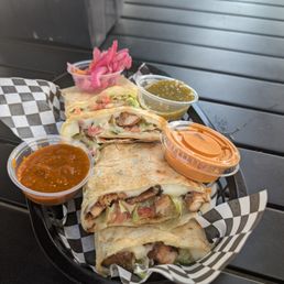 Chicken quesadilla Chicken quesadilla