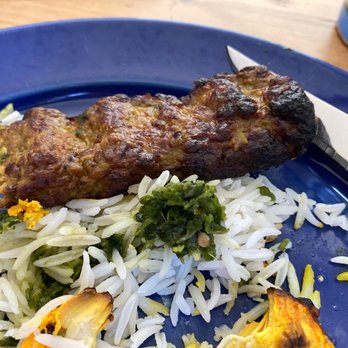 Amoo's Restaurant - Kabobs with Green Sauce - Persian/Iranian Near Me - McLean, Virginia