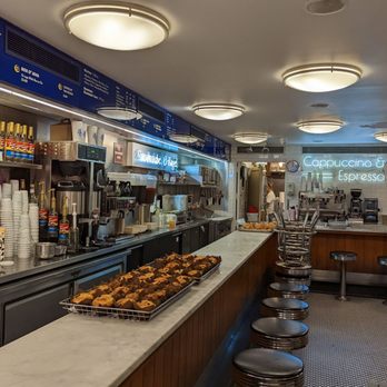 The Donut Pub - Interior, in house dining was closed but it was midnight... - Bakeries Near Me - New York, New York The Donut Pub - Interior, in house dining was closed but it was midnight... - Bakeries Near Me - New York, New York