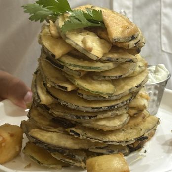 Kyma - Kyma's Fresh Zuchinni & Eggplant Chips - Seafood Near Me - Roslyn, New York Kyma - Kyma's Fresh Zuchinni & Eggplant Chips - Seafood Near Me - Roslyn, New York