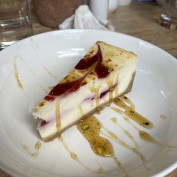 Community Table - Pistachio Raspberry Cheesecake - Comfort Food Near Me - Mt Pleasant, South Carolina