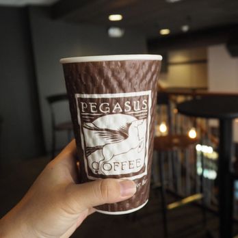 Pegasus Coffee Bar - Cappuccino! I love the cup design! - Coffee Roasteries Near Me - Seattle, Washington